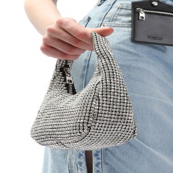 Crystal mini handbag