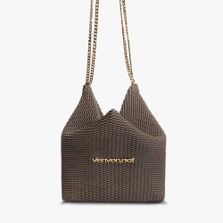 Black Gold Series Origami Flower Crossbody Bag, Key Bag, Zero Wallet