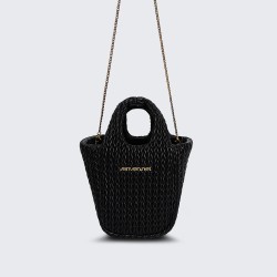 Black Gold Series Small Basket Bag Crossbody Bag Mobile Phone Bag