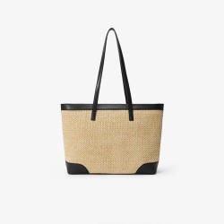  Woven commuter casual college student shoulder bag