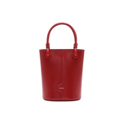 Bucket bag, handbag, crossbody bag, women's high-quality red